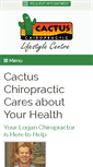 Mobile Screenshot of cactuschiropractic.com.au